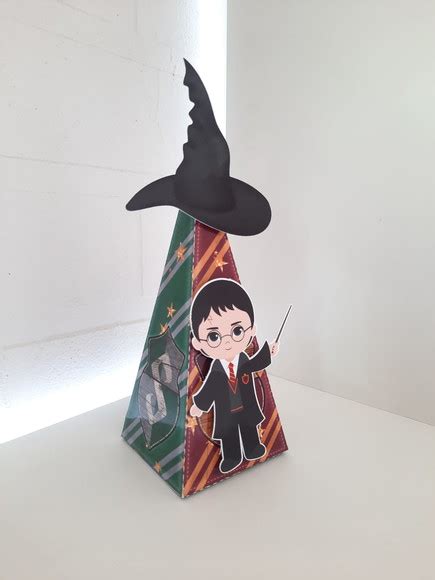 Caixa Cone Harry Potter Elo7 Produtos Especiais