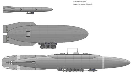 Airship Concept by AnowiShipyards on DeviantArt