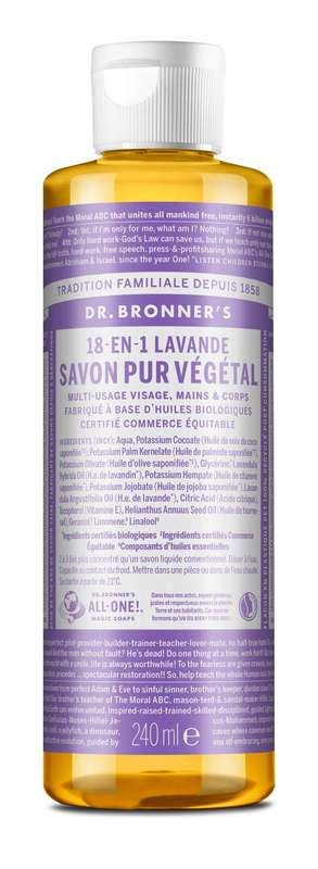 Savon Liquide Lavande Dr Bronner S Ml La Belle Vie Courses