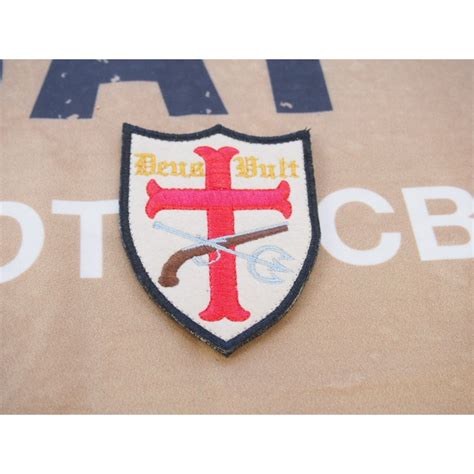 Scg Hoop And Loop Patch Navy Seal Devgru Crusader Cross Deus Vult