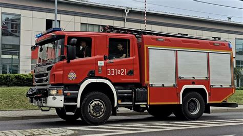 Alarmowo 331 S 21 GBA 2 6 26 Scania P360 WISS JRG 1 Bielsko Biała