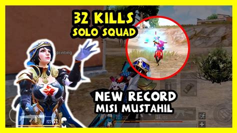 TOP TIPS 32 KILLS DI SOLO SQUAD GINI CARANYA NGOCEH PUBG MOBILE