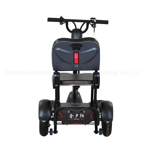 Foldable 3 Wheel Mobility Scooter Tricycle Adult Electric For Disabled