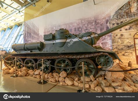 Royal Tank Museum Amman Jordan May Soviet Tank Stock