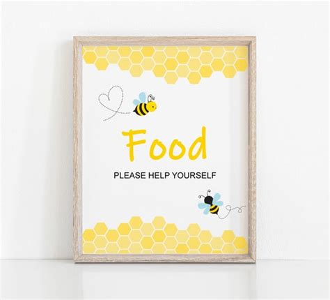 Bumble Bee Baby Shower Tables