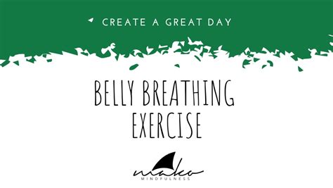 Belly Breathing | Mako Mindfulness