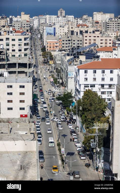 9 De Febrero De 2022 La Ciudad De Gaza La Franja De Gaza Palestina