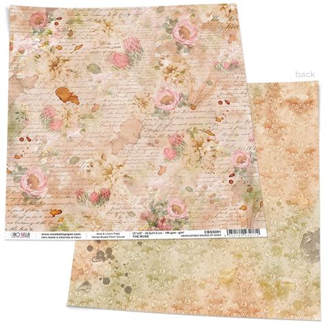 Ciao Bella 1 Piece INEXHAUSTIBLE SOURCE Of MAGIC Scrapbook Paper The