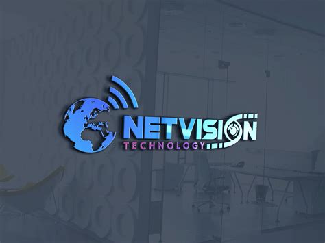 netvision logo design  behance