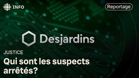 Vol De Donn Es Chez Desjardins Des Fraudeurs Pr Sum S Arr T S Youtube