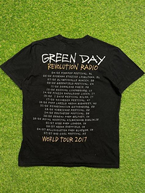 Vintage Green Day Revolution Radio Tour 00s Vintage Tee Grailed