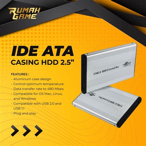 jual case hardisk external usb  enclosure casing hdd laptop shopee