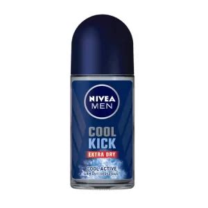 Buy NIVEA MEN COOL KICK EXTRA DRY DEODORANT ROLL ON 50ML