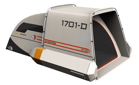 The Concept Camping Tent Looks Like Star Trek Shuttlecraft Gadgetsin