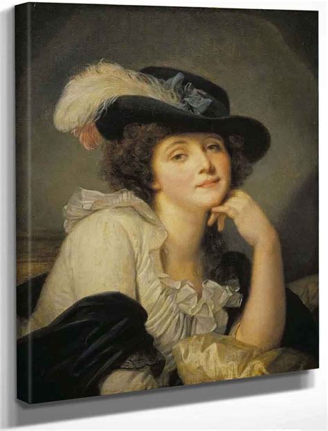 Portrait Of A Lady By Jean Baptiste Greuze Reproduction