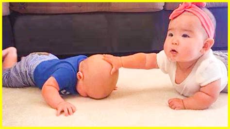 Funny Twins Babies Fighting Everyday Hilarious Baby Videos Youtube