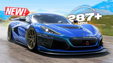 Forza Horizon 5 NEW World S FASTEST Electric Rimac Nevera 287MPH