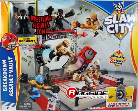 Breakdown Assault Vault Playset - WWE Slam City | Ringside Collectibles