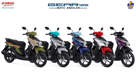 Yamaha Gear Resmi Meluncur Di Indonesia Cek Spesifikasi Dan