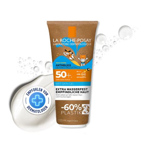 La Roche Posay Anthelios Dermo Pediatrics Wet Skin Gel Lsf 50