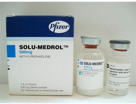 Solu Medrol 500mg Tacoma Vet Medications