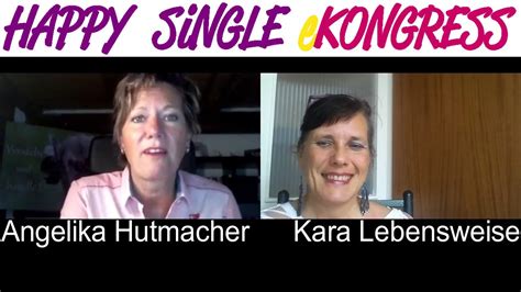 Angelika Hutmacher beim Happy Single Kongress über Single Tiere YouTube