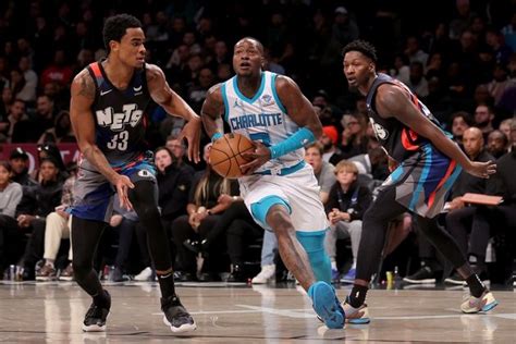 Terry Rozier Hornets Hang On Edge Nets