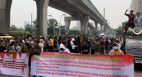 Kasus Kerusuhan Rempang Gerakan Masyarakat Melayu Bersatu Desak Polri