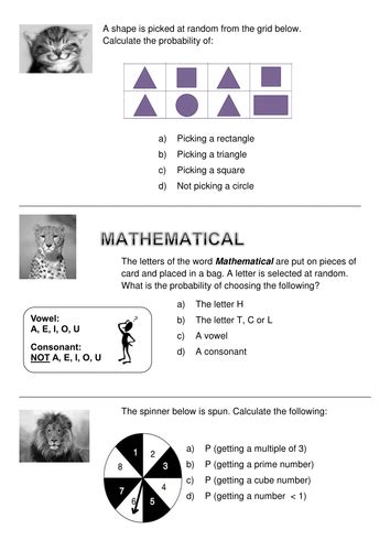 Probability Sample Space Diagram | Teaching Resources