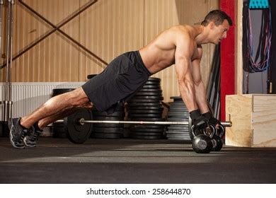 Fit Muscled Half Naked Man Work Stock Photo Shutterstock