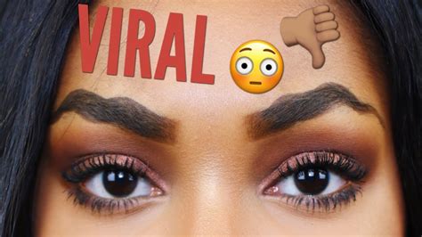 Wavy Squiggly Eyebrows Viral Instagram And Twitter Trend Youtube