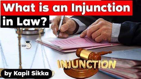 What Is Injunction In Law Difference In Permanent Temporary