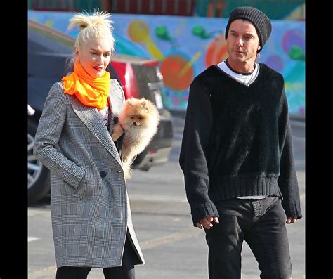 Vid O Gwen Stefani Et Son Mari Gavin Rossdale Repartent De L Cole De