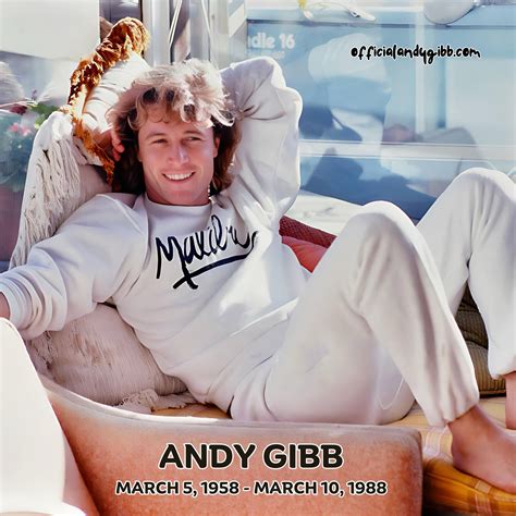 CELEBRATING ANDY GIBB Official Bee Gees Fan Club GSI