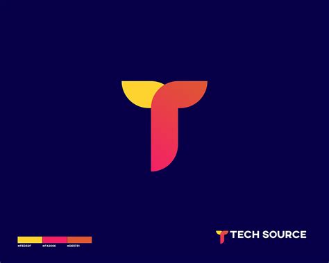 tech source logo  behance
