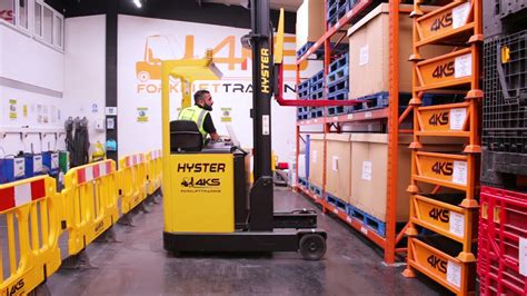 Reach Truck Training How To De Stack At Eye Level Ks Forklift