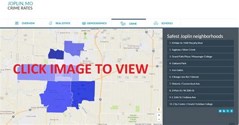 Joplin News First Joplins Safest Neighborhoods According To