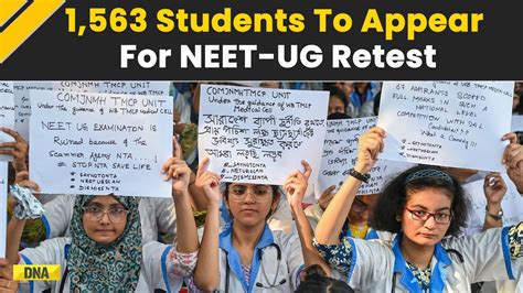 Neet Ug Retest Today Over Candidates To Reappear For Medical