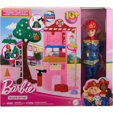 Barbie Bombeira - Conjunto Barbie Bombeira HRG55 - Mattel - Real Brinquedos