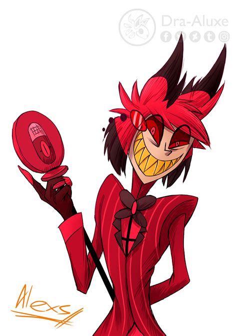 Alastor Hazbin Hotel Sketch