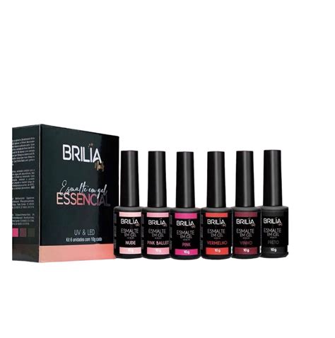 Esmalte Em Gel Brilia Nails G Loucas Por Esmaltes