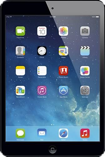 Best Buy Apple Ipad Mini Wi Fi Cellular At T Gb Black Md Ll A