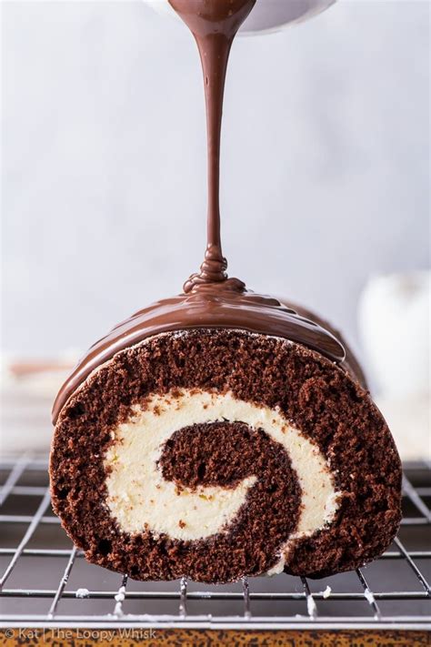 Homemade Chocolate Swiss Roll - Honest Cooking