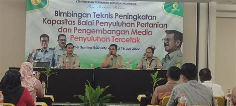 Kementan Perkuat Kapasitas Sdm Dalam Penguasaan It Tani Modern