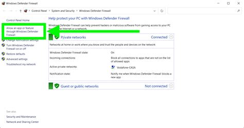 Configure Windows Firewall Barcode To Pc