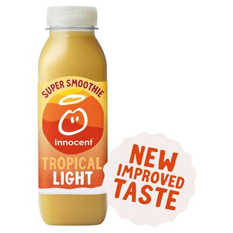 Innocent Super Smoothie Tropical Light Pineapple Orange Guava