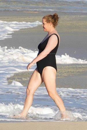 Amy Schumer Seen On The Beach In St Barths GotCeleb