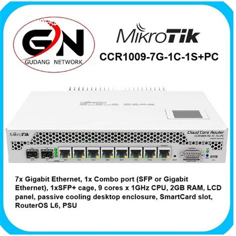 Jual Mikrotik Routerboard Ccr G C S Pc Jakarta Pusat Gudang