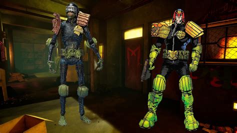 Judge Dredd Vs Judge Death By Dreddzilla On Deviantart