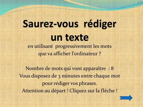 PPT Saurez vous rédiger un texte PowerPoint Presentation free